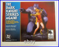The Dark Knight Strikes Again Statue Limited Ed. Mint in Box, Never Displayed The Dark Knight Strikes Again Statue Limited Ed. Mint in Box, Never Displayed