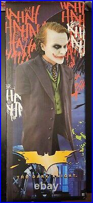 The Dark Knight The Joker 1/4th Scale Collectible Bust Hot Toys 2008 FREE SHIP