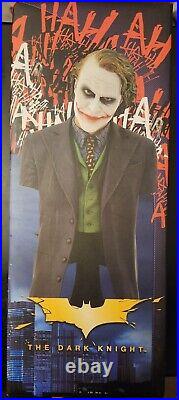 The Dark Knight The Joker 1/4th Scale Collectible Bust Hot Toys 2008 FREE SHIP