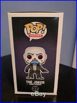 The Dark Knight The Joker Bank Robber Funko Pop #37 RARE! 2013 VAULTED! RETIRED