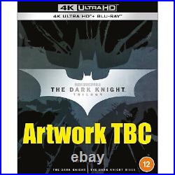 The Dark Knight Trilogy 20th Anniversary 4K & Blu-ray Steelbook Collection NEW