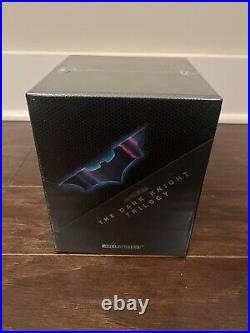 The Dark Knight Trilogy 4K 1-Click SteelBook Blu-ray Weet Exclusive 2005-2012