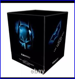 The Dark Knight Trilogy 4K 1-Click SteelBook Blu-ray Weet Exclusive 2005-2012