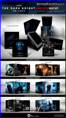The Dark Knight Trilogy 4K UHD Blu-ray Steelbook WeET COLLECTION Batman
