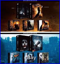 The Dark Knight Trilogy HDzeta 4K/2D Blu Ray Lenticular Steelbook Collection