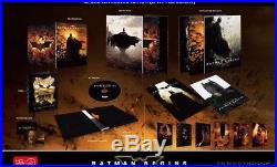 The Dark Knight Trilogy HDzeta 4K/2D Blu Ray Lenticular Steelbook Collection