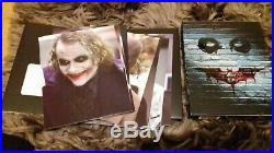 The Dark Knight Trilogy Limited Edition HDZETA Box & Collectables NO STEELBOOK