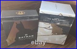 The Dark Knight Trilogy Steelbook + Batman 4 Film Collection (4K) NEW-Free S&H The Dark Knight Trilogy Steelbook + Batman 4 Film Collection (4K) NEW-Free S&H