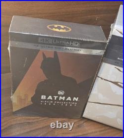 The Dark Knight Trilogy Steelbook + Batman 4 Film Collection (4K) NEW-Free S&H The Dark Knight Trilogy Steelbook + Batman 4 Film Collection (4K) NEW-Free S&H