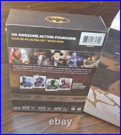 The Dark Knight Trilogy Steelbook + Batman 4 Film Collection (4K) NEW-Free S&H The Dark Knight Trilogy Steelbook + Batman 4 Film Collection (4K) NEW-Free S&H