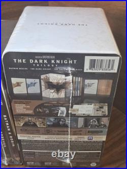 The Dark Knight Trilogy Steelbook + Batman 4 Film Collection (4K) NEW-Free S&H The Dark Knight Trilogy Steelbook + Batman 4 Film Collection (4K) NEW-Free S&H