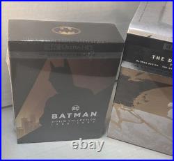 The Dark Knight Trilogy Steelbook / Batman Anthology Collection (4K) NEW-Box S&H