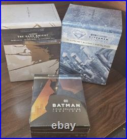 The Dark Knight Trilogy + Superman 5 Film Collection Steelbook+Batman Anthology
