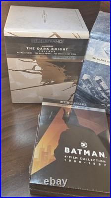The Dark Knight Trilogy + Superman 5 Film Collection Steelbook+Batman Anthology