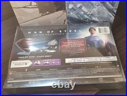 The Dark Knight Trilogy + Superman 5 Film Collection Steelbook + Man of Steel