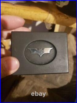 The Dark knight Tumbler Sterling Silver keychain solid Noble Collection limited