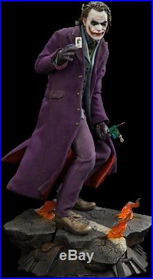 The JOKER The Dark Knight Sideshow EXCLUSIVE Premium Format Figure 1232/1500