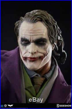 The JOKER The Dark Knight Sideshow EXCLUSIVE Premium Format Figure 1232/1500