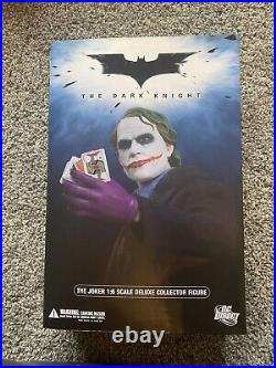 The Joker 16 Scale Deluxe Collector Figure Heath Ledger DC Direct