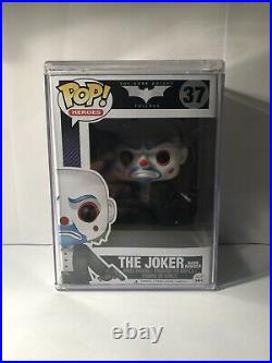 The Joker Bank Robber The Dark Knight Trilogy #37 Funko Pop With Funko Hard Case
