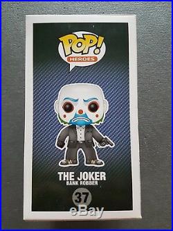 The Joker Bank Robber VAULTED Funko Pop! The dark knight Trilogy