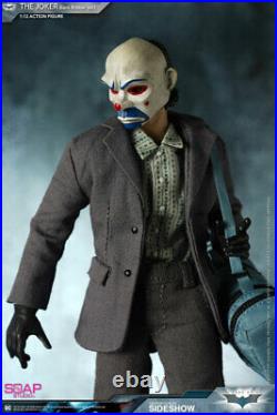 The Joker Batman Dark Knight Soap Studio 1/12 Figure 6'' Bank Robber Version