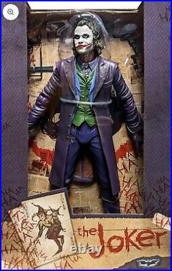 The Joker Heath Ledger 18 Collectible Action Figure The Dark Knight NECA NEW