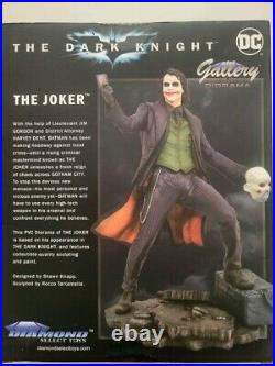 The Joker Statue Batman The Dark Knight Diamond Select Gallery DC Diorama 9