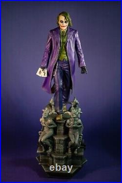 The Joker (The Dark Knight) (DC Comics) Deluxe Statue by Iron Studios