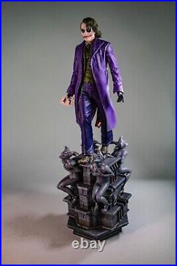 The Joker (The Dark Knight) (DC Comics) Deluxe Statue by Iron Studios