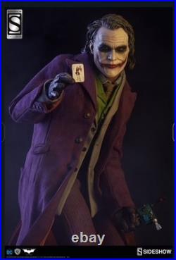 The Joker The Dark Knight Premium Format Sideshow Collectibles Exclusive Figure