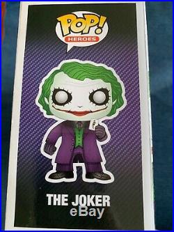The Joker and Bank Robber Funko Pop Set The Dark Knight Trilogy Exclusive