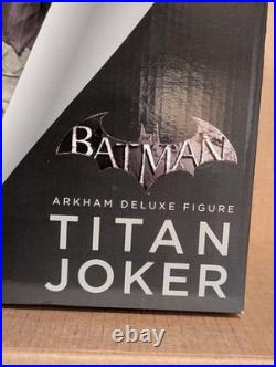 Titan Joker DC Collectibles Batman Arkham Asylum Deluxe 11.5 Inch Action Figure