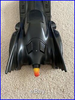 USED 1990 DC Comics Kenner Batman Batmobile The Dark Knight Collection 1989