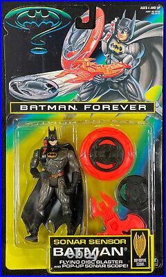 VINTAGE 1994-1997 Hasbro/Kenner 5 Batman Action Figure Collection (21 FIGS) MOC