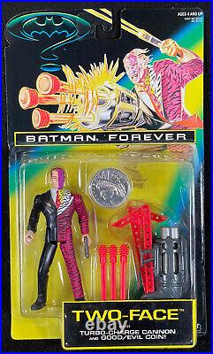 VINTAGE 1994-1997 Hasbro/Kenner 5 Batman Action Figure Collection (21 FIGS) MOC