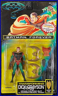 VINTAGE 1994-1997 Hasbro/Kenner 5 Batman Action Figure Collection (21 FIGS) MOC