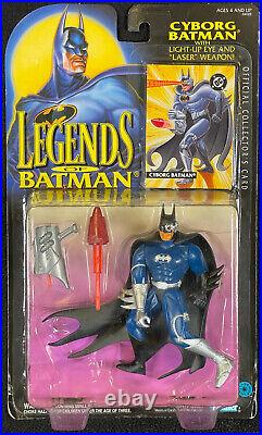 VINTAGE 1994-1997 Hasbro/Kenner 5 Batman Action Figure Collection (21 FIGS) MOC