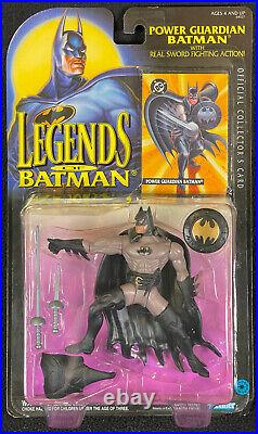 VINTAGE 1994-1997 Hasbro/Kenner 5 Batman Action Figure Collection (21 FIGS) MOC