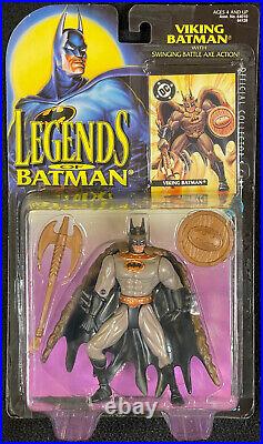 VINTAGE 1994-1997 Hasbro/Kenner 5 Batman Action Figure Collection (21 FIGS) MOC