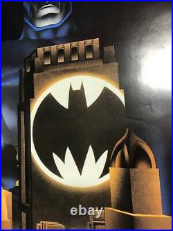 VINTAGE POSTER The Dark Knight Comic Style By Frank Miller 1986 DC Comics Rolled