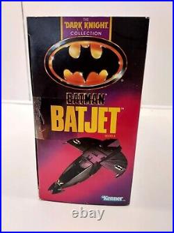 Vintage 1990 Kenner BATJET Batman The Dark Knight Collection SEALED