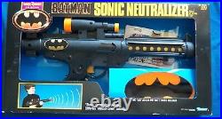 Vintage 1990 Kenner Batman Sonic Neutralizer Dark Knight Collection SEALED NIB