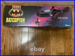 Vintage Kenner 1990 Batman-The Dark Night Collection-Batcopter-Factory Sealed