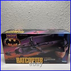 Vintage Kenner BATMAN 1990 Batcopter Dark Knight Collection Complete Used
