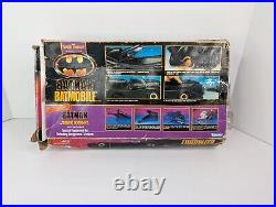 Vintage Kenner Batman The Dark Knight Collection Batmobile 1990 Incomplete