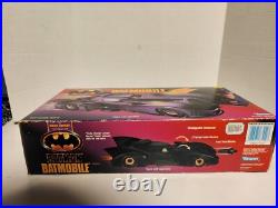 Vintage Kenner Batman The Dark Knight Collection Batmobile 1990 Rare Complete
