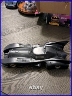 Vintage Kenner Dark Knight Batmobile 1990 Rare Complete with ToyBiz Batcycle Vintage Kenner Dark Knight Batmobile 1990 Rare Complete with ToyBiz Batcycle
