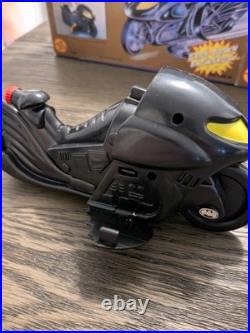 Vintage Kenner Dark Knight Batmobile 1990 Rare Complete with ToyBiz Batcycle