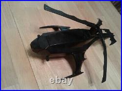 Vintage Kenner The Dark Knight 1990 Batcopter and Crime Attack Batman complete